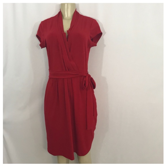 Liz Claiborne Dresses & Skirts - Liz Claiborne Red Midi Dress